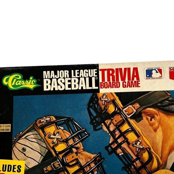 VINTAGE CLASSIC MAJOR LEAGUE BASEBALL 1991 COLLECTOR'S EDITION TRIVIA BOARD GAME - Picture 12 of 16